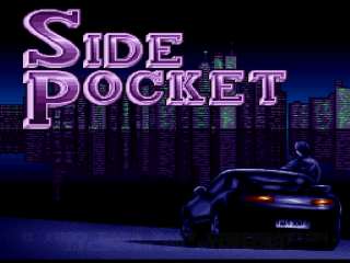 Side Pocket title screen for Super Nintendo